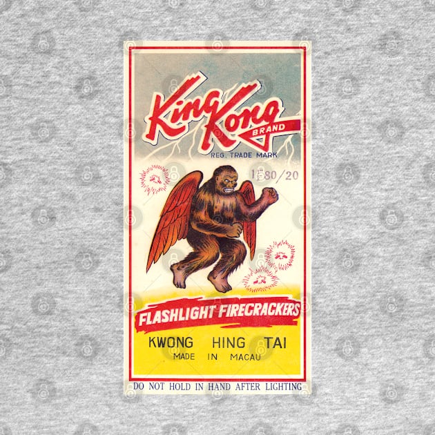 VINTAGE FIRECRACKER KING KONG BRAND IN MACAU by kakeanbacot